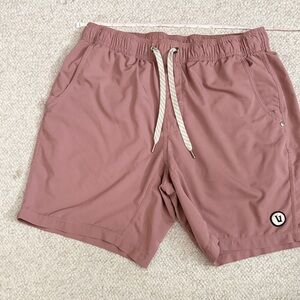 Vuori Men's Mauve Athletic Shorts